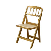 Padded Folding chair - Golden